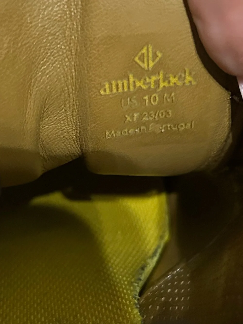 AmberJack The Original Italian Suede Cobalt Blue Size 10M